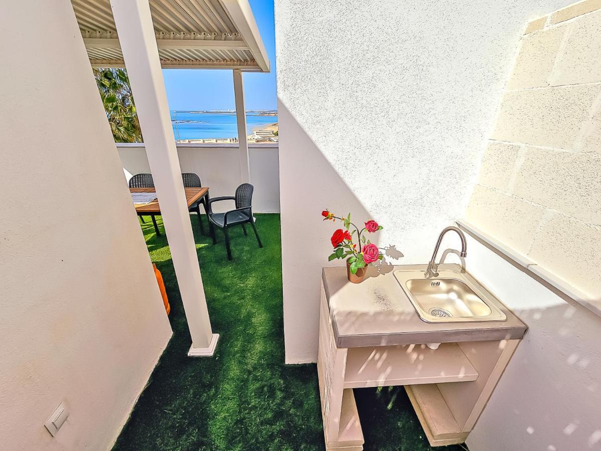 Oceanfront Duplex With A Rooftop Pool And Terrace Ель-Пуерто-де-Санта-Марія Екстер'єр фото