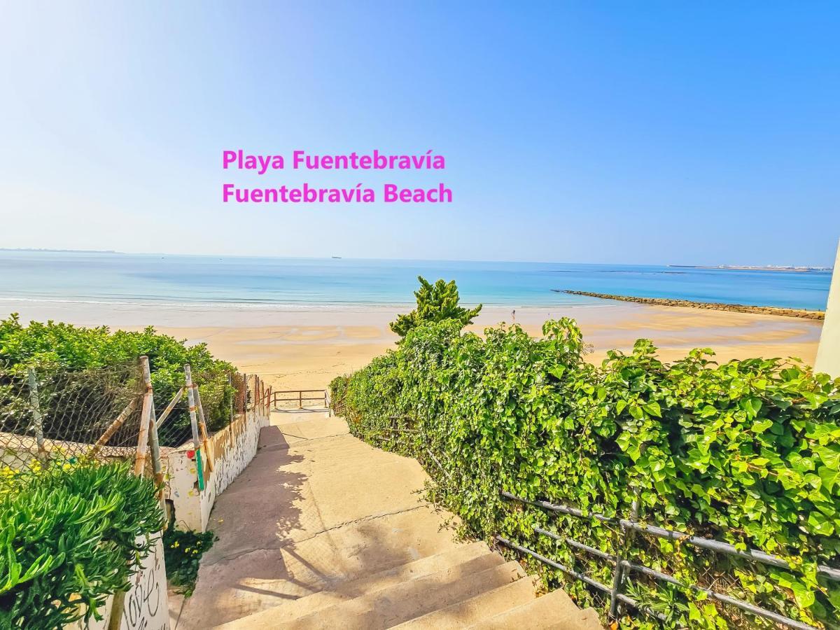 Oceanfront Duplex With A Rooftop Pool And Terrace Ель-Пуерто-де-Санта-Марія Екстер'єр фото