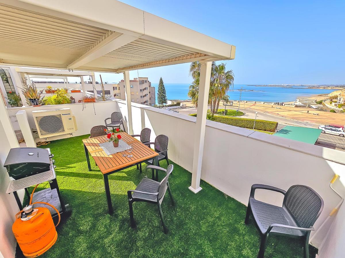 Oceanfront Duplex With A Rooftop Pool And Terrace Ель-Пуерто-де-Санта-Марія Екстер'єр фото